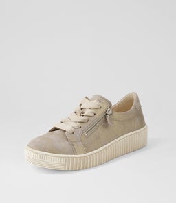 AMELIA GA MUSCHEL BEIGE SOLE SUEDE