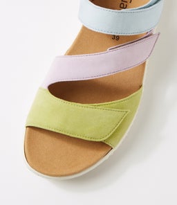 BRIELLE GA PASTEL KOMBI NUBUCK