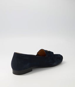 QUINN GA DK BLUE SUEDE