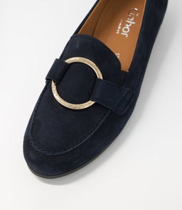 QUINN GA DK BLUE SUEDE