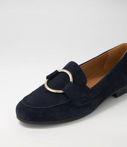 QUINN GA DK BLUE SUEDE