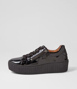CARMELIA GA SCHWARZ PATENT LEATHER