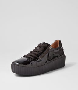 CARMELIA GA SCHWARZ PATENT LEATHER