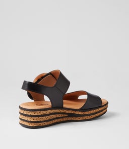 JALE GA SCHWARZ LEATHER