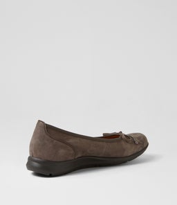 NYLAH GA DK TAUPE LEATHER