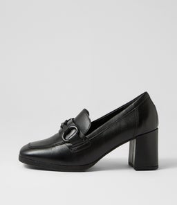 TAZMIN GA BLACK LEATHER