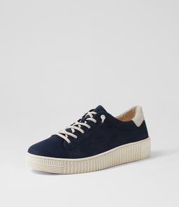 ANGELIQUE GA BLUE BEIGE NUBUCK