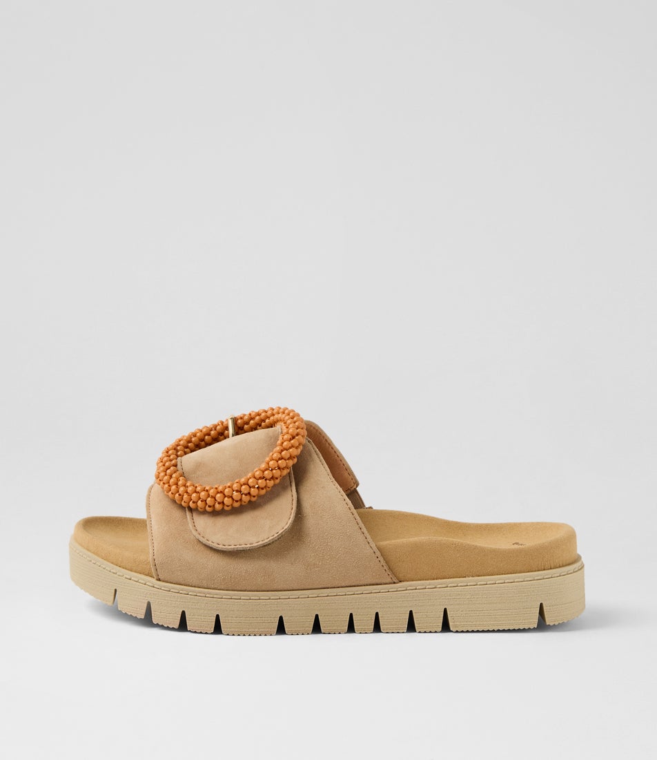 Hansel Caramel Leather Sandals Hansel Caramel Leather Sandals