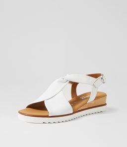 BIANKA GA WEISS LEATHER