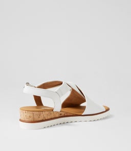 BIANKA GA WEISS LEATHER