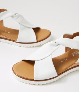 BIANKA GA WEISS LEATHER