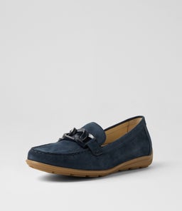 ORLA GA BLUE NUBUCK