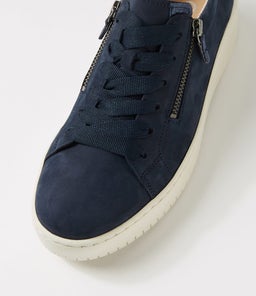 CORA GA BLUE BEIGE NUBUCK