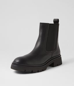 GHANI GA SCHWARZ LEATHER