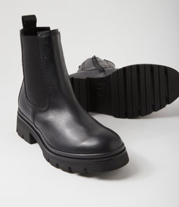 GHANI GA SCHWARZ LEATHER