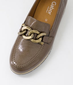 KAYLEE GA CACAO LEATHER