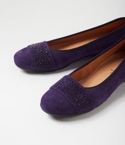 SENTI GA PURPLE SUEDE