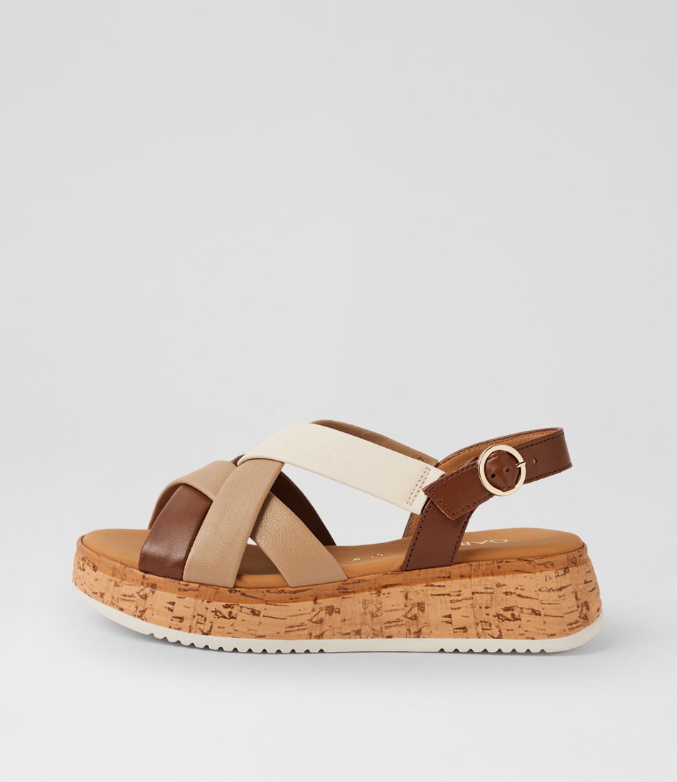 Celo Cognac Multi Sandals Celo Cognac Multi Sandals