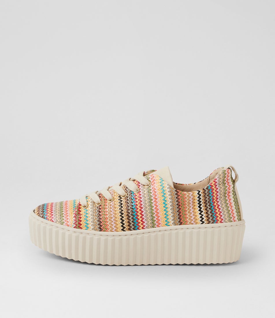 Alanna Bright Leather Multi Lace Ups Alanna Bright Leather Multi Lace Ups
