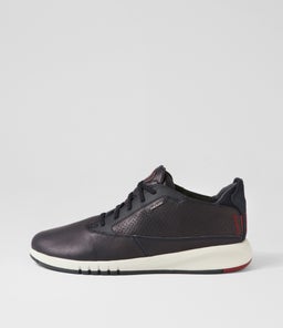 U AERANTIS A NAVY LEATHER