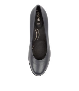 D NEW ANNYA A NAVY LEATHER