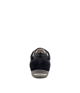 U WELLS A GE NAVY SUEDE TEXTILE