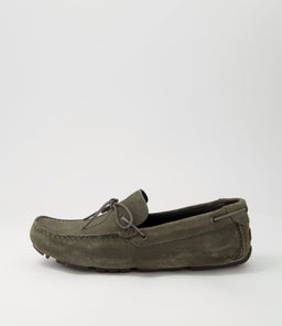 U MELBOURNE A GE LT OLIVE SUEDE