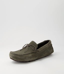 U MELBOURNE A GE LT OLIVE SUEDE