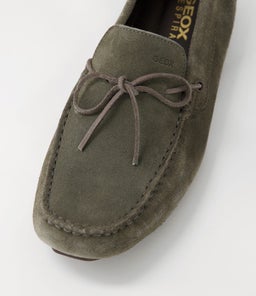 U MELBOURNE A GE LT OLIVE SUEDE