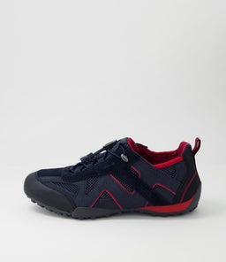 U SNAKE B GE NAVY MESH SMOOTH