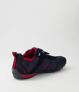 U SNAKE B GE NAVY MESH SMOOTH