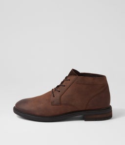 U VIGGIANO B GE DARK COFFEE WAXY LEATHER