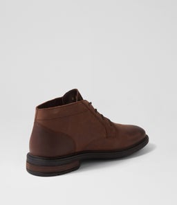 U VIGGIANO B GE DARK COFFEE WAXY LEATHER
