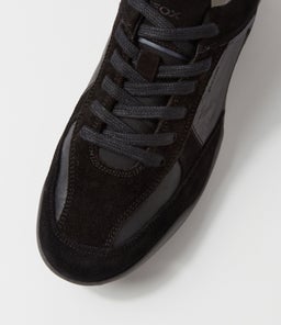 U METODO A GE BLACK SUEDE LEATHER