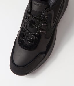 U TERRESTRE A GE BLACK SMOOTH SUEDE