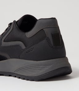 U TERRESTRE A GE BLACK SMOOTH SUEDE