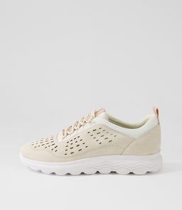 D SPHERICA A 022 GE OFF WHITE SUEDE