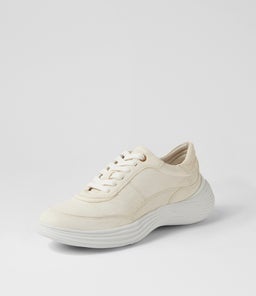 D FLUCTIS A GE WHITE LEATHER