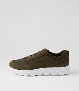U SPHERICA B GE MILITARY SUEDE MESH