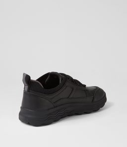 U SPHERICA B NAPPA GE BLACK LEATHER