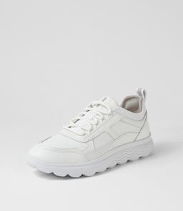 U SPHERICA B NAPPA GE WHITE LEATHER