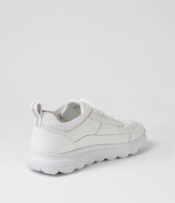 U SPHERICA B NAPPA GE WHITE LEATHER