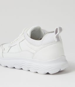 U SPHERICA B NAPPA GE WHITE LEATHER