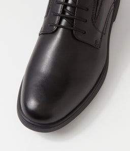 U SPHERICA EC11 A PLAIN GE BLACK LEATHER