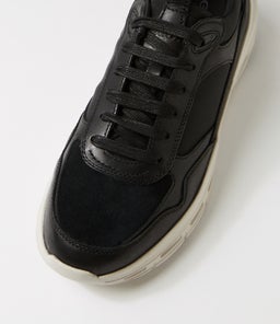 U HOVERSTREAM A GE BLACK LEATHER SUEDE