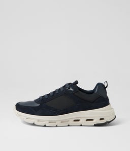 U HOVERSTREAM A GE NAVY SUEDE TEXTILE