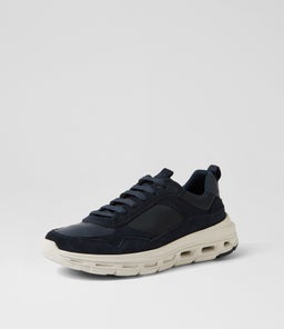 U HOVERSTREAM A GE NAVY SUEDE TEXTILE