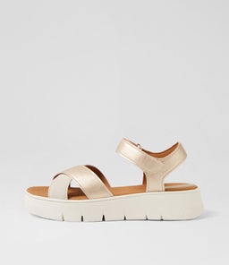 D DANDRA 40 C GE LT GOLD/LT SAND SUEDE