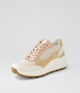 D SPHERICA EC13 A GE OFF WHITE/DESERT SUEDE MIX