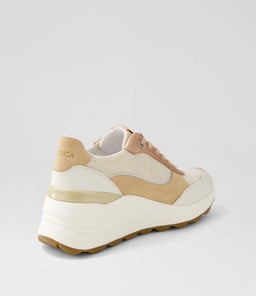 D SPHERICA EC13 A GE OFF WHITE/DESERT SUEDE MIX